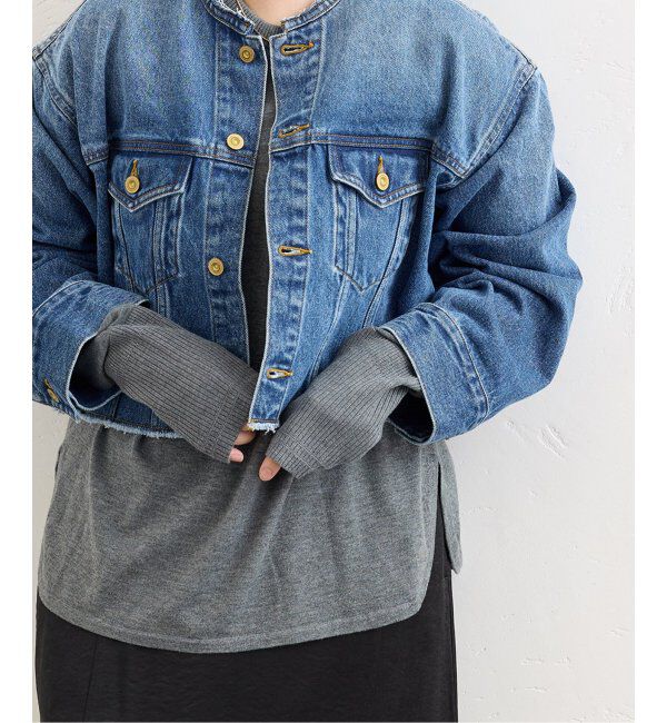 JOURNAL STANDARD「《WEB限定追加2》ウォッシャブル2WAYヘンリープルオーバー」|ニット・セーター|