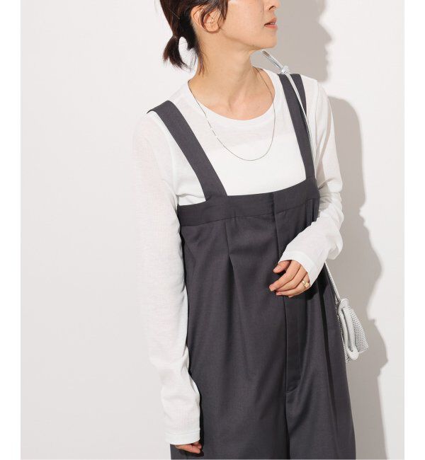 JOURNAL STANDARD relume「《追加5》ソフトテレコクルーネックロングTEE」|Tシャツ・カットソー|