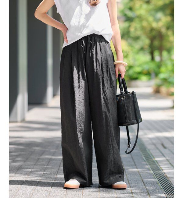JOURNAL STANDARD relume「ライトナイロンワイドパンツ」|その他|