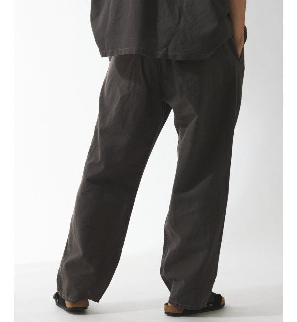 JOURNAL STANDARD relume「ヨーロピアンフラックス ガーメントダイ スクエアイージーパンツ」|その他|