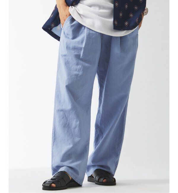 JOURNAL STANDARD relume「ヨーロピアンフラックス ガーメントダイ スクエアイージーパンツ」|その他|
