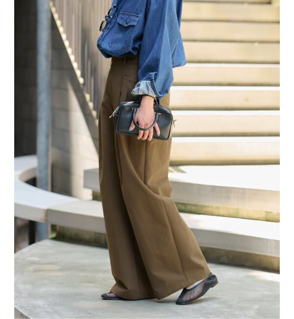 JOURNAL STANDARD relume「《追加 / 新色》2タックワイドパンツ」|チノ|