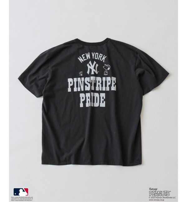 JOURNAL STANDARD relume「PEANUTS 別注 MLB ベースボール プリントTシャツ」|Tシャツ・カットソー|