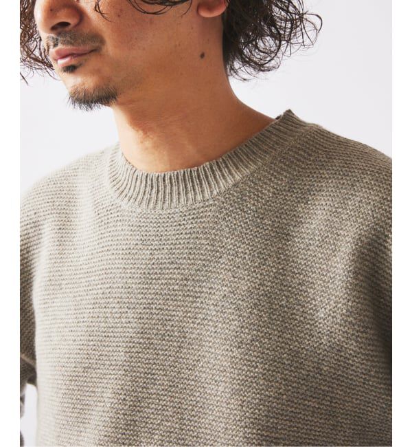JOURNAL STANDARD relume「ハミルトン ウール ガーター クルーネック ニット」|ニット・セーター|