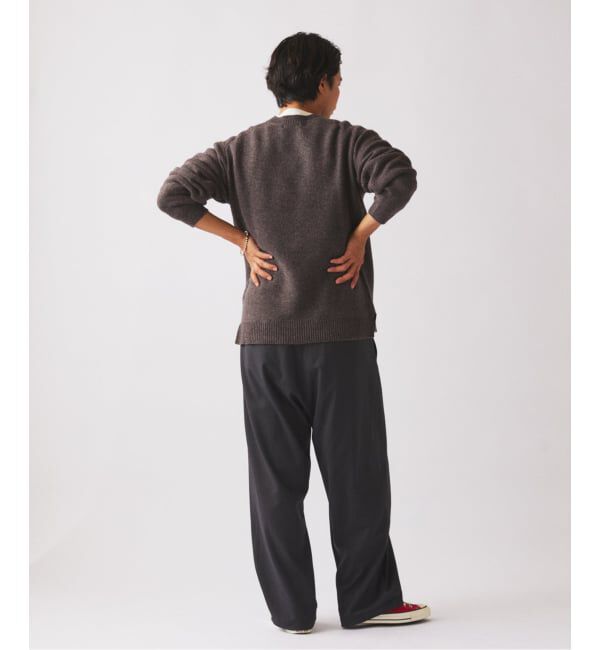 JOURNAL STANDARD relume「ハミルトン ウール ガーター クルーネック ニット」|ニット・セーター|