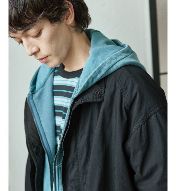JOURNAL STANDARD「M65 フィッシュテールパーカー ガーメント ダイ / ライナー付き / モッズ」|ミリタリー・モッズコート|