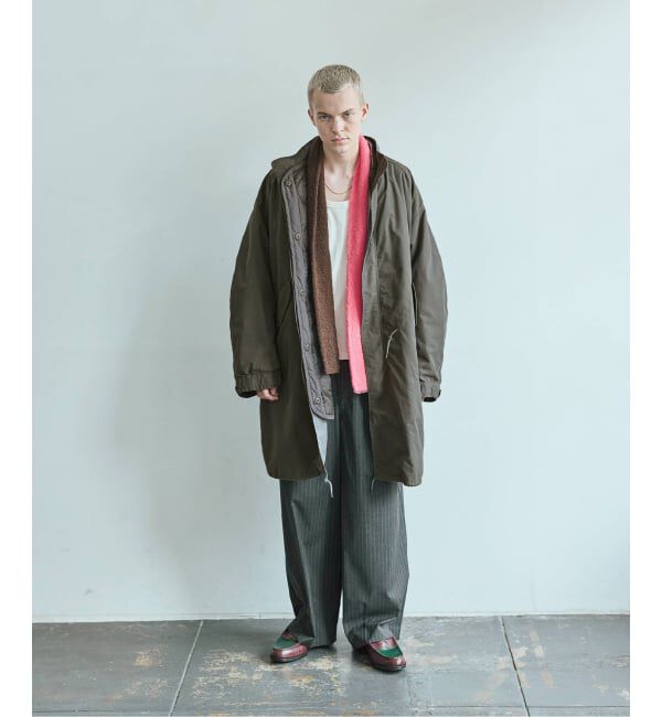 JOURNAL STANDARD「M65 フィッシュテールパーカー ガーメント ダイ / ライナー付き / モッズ」|ミリタリー・モッズコート|