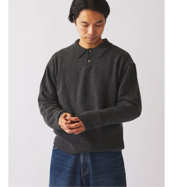 JOURNAL STANDARD relume「COLLINS VILLE WOOL / コリンズ ビル ウールニット ポロシャツ」|ニット・セーター|
