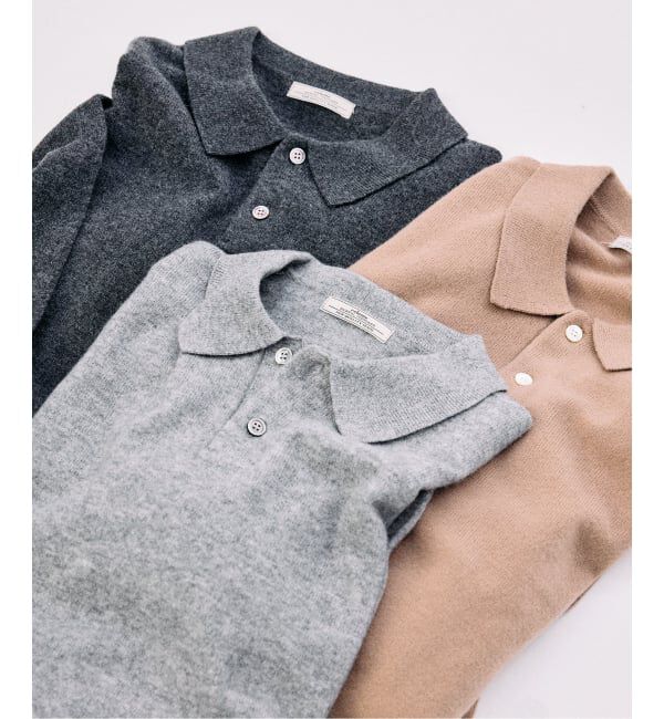 JOURNAL STANDARD relume「COLLINS VILLE WOOL / コリンズ ビル ウールニット ポロシャツ」|ニット・セーター|