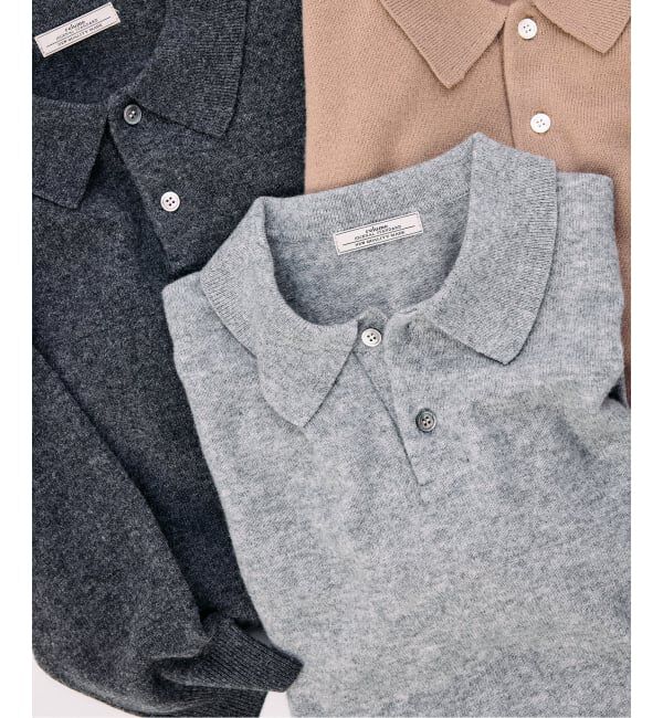 JOURNAL STANDARD relume「COLLINS VILLE WOOL / コリンズ ビル ウールニット ポロシャツ」|ニット・セーター|