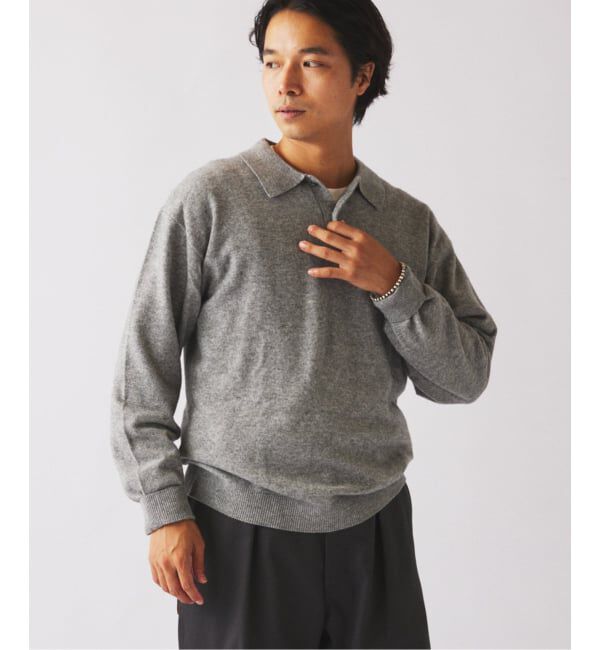 JOURNAL STANDARD relume「COLLINS VILLE WOOL / コリンズ ビル ウールニット ポロシャツ」|ニット・セーター|