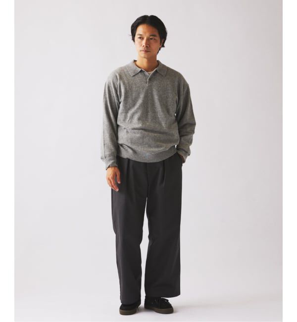 JOURNAL STANDARD relume「COLLINS VILLE WOOL / コリンズ ビル ウールニット ポロシャツ」|ニット・セーター|