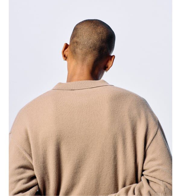 JOURNAL STANDARD relume「COLLINS VILLE WOOL / コリンズ ビル ウールニット ポロシャツ」|ニット・セーター|