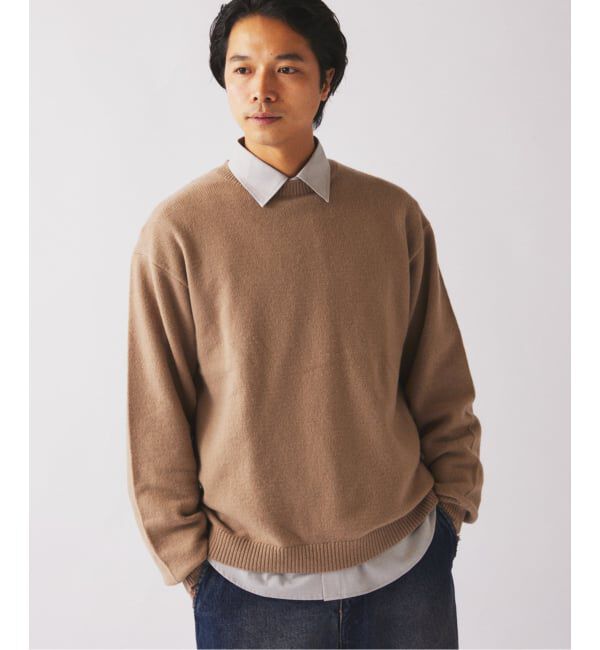 JOURNAL STANDARD relume「COLLINS VILLE WOOL / コリンズ ビル ウール クルーネック ニット」|ニット・セーター|