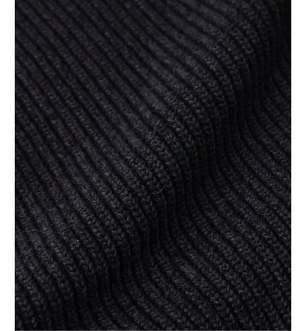 J.S.Homestead「J.S.Homestead / ブランケット ステッチ リブ ニット」|ニット・セーター|