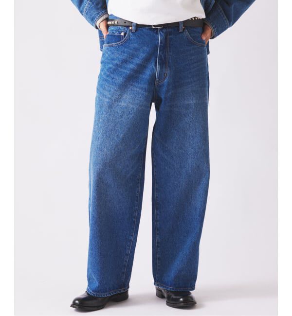 JOURNAL STANDARD relume「クラフトデニム 13.5oz ワイド ストレート デニム」|デニム|