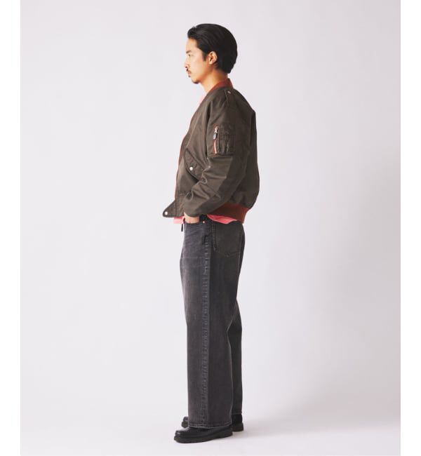 JOURNAL STANDARD relume「クラフトデニム 13.5oz ワイド ストレート デニム」|デニム|