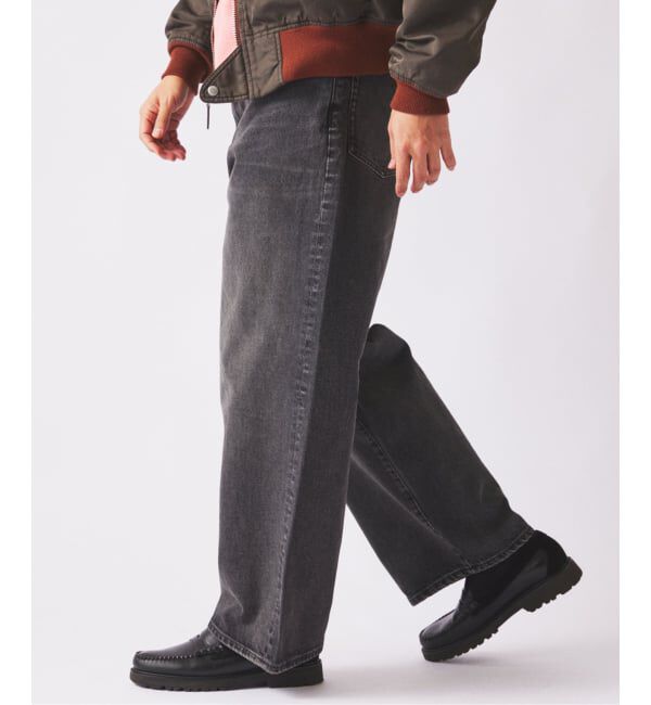 JOURNAL STANDARD relume「クラフトデニム 13.5oz ワイド ストレート デニム」|デニム|
