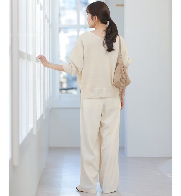 JOURNAL STANDARD relume「リネンコットン2WAYプルオーバー」|ニット・セーター|