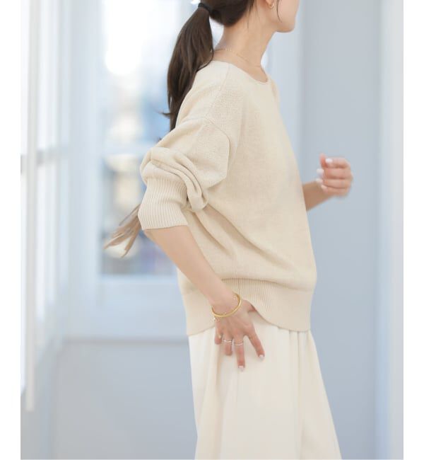 JOURNAL STANDARD relume「リネンコットン2WAYプルオーバー」|ニット・セーター|