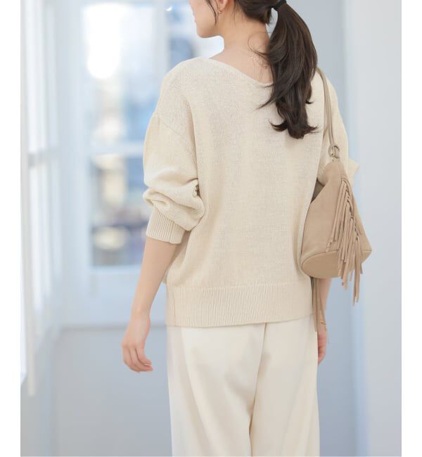 JOURNAL STANDARD relume「リネンコットン2WAYプルオーバー」|ニット・セーター|