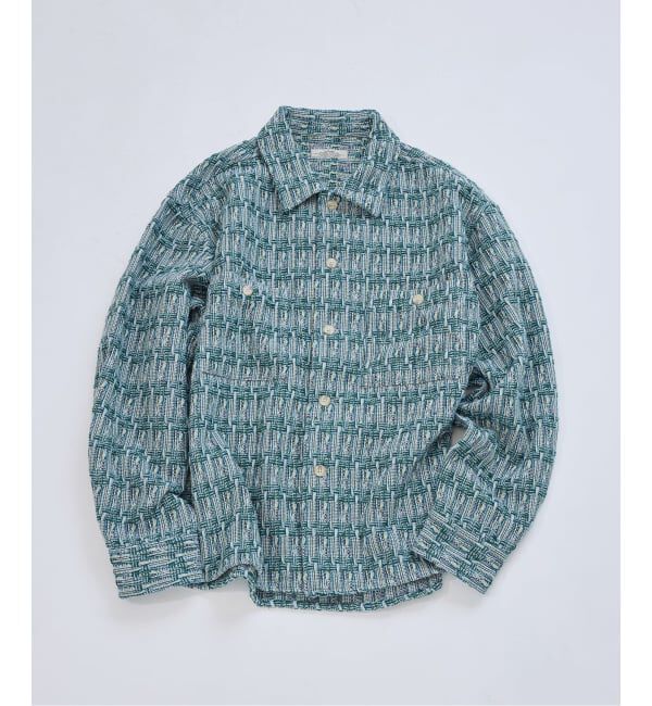JOURNAL STANDARD relume「ファンシー ツィード CPO シャツブルゾン」|その他|グリーン A