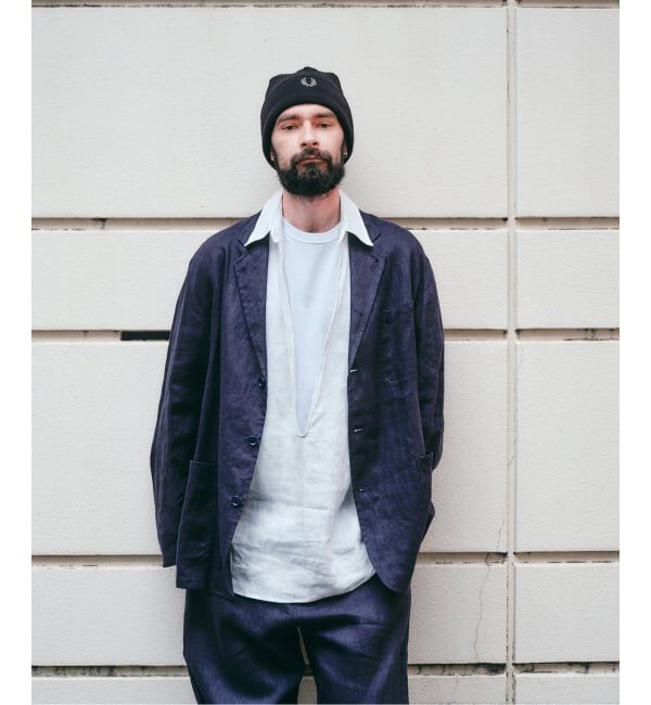 JOURNAL STANDARD「FRED PERRY / フレッドペリー 別注 ビーニー」|ニット帽|