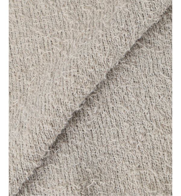 J.S.Homestead「《予約》J.S.Homestead / レース アップ ビアード ニット」|ニット・セーター|