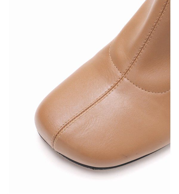 NOBLE「《追加》LE VERNIS/ルベルニ ラウンドストレッチショートブーツ」|ショートブーツ|