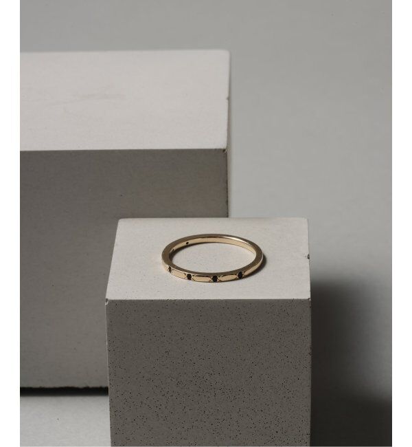 Lilas by Spick&Span「オニキスステーションリング K10」|リング|