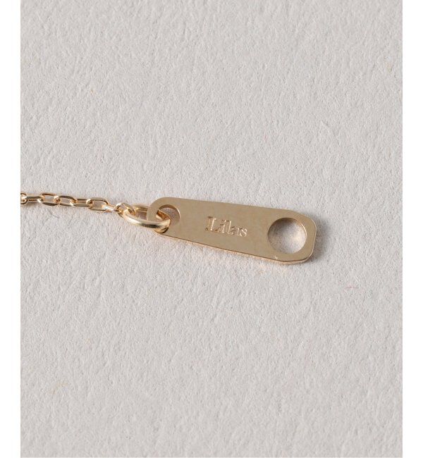 Lilas by Spick&Span「ダエンラインモチーフネックレス K10」|ネックレス|