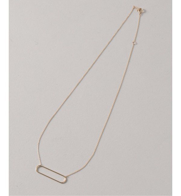 Lilas by Spick&Span「ダエンラインモチーフネックレス K10」|ネックレス|