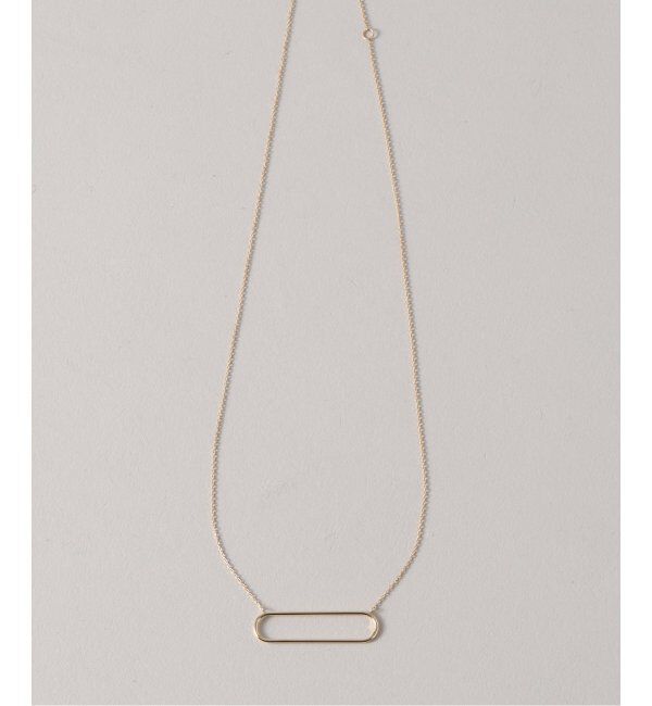 Lilas by Spick&Span「ダエンラインモチーフネックレス K10」|ネックレス|