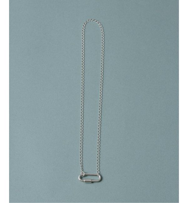 Spick and Span「【SAMH by LILAS】カラビナシースルーチェーンネックレス SV」|ネックレス|
