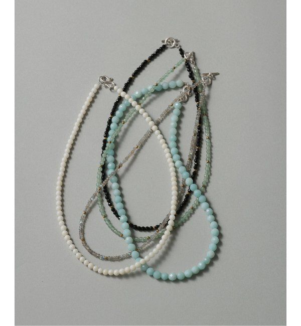 Spick and Span「【SAMH by LILAS】オニキスネックレス SV」|ネックレス|