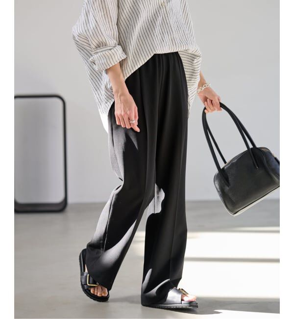 FRAMeWORK「≪追加・洗濯機洗い可能≫ウォッシャブルイージースラックス 3」|スラックス|