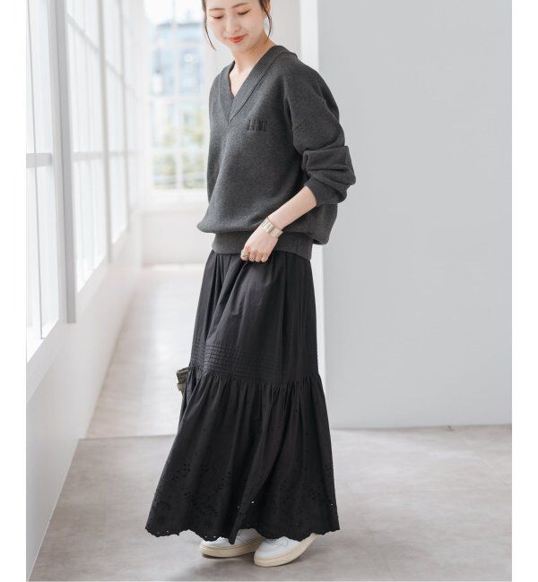 Spick and Span「《追加》J.J.Mercer / ジェイジェイマーサー 別注 Vネックプルオーバー」|ニット・セーター|