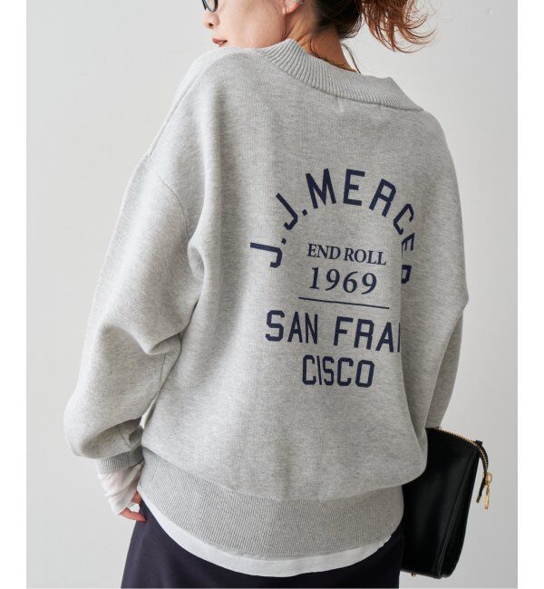 Spick and Span「《追加》J.J.Mercer / ジェイジェイマーサー 別注 Vネックプルオーバー」|ニット・セーター|グレーB