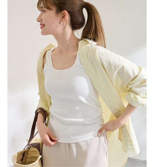 FRAMeWORK「≪新色追加≫2WAYベアテレコタンク」|タンクトップ|