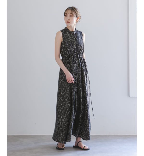 NOBLE「《WEB・なんばCITY店限定追加予約》ドットサッカードロストワンピース」|ワンピース|