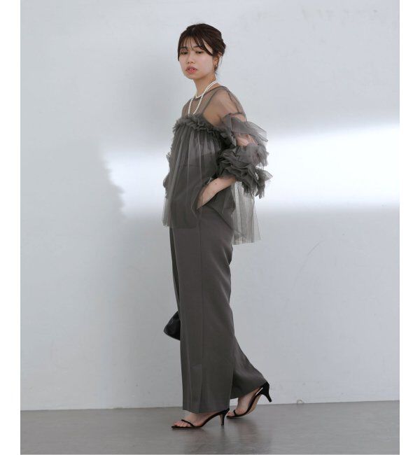  「ダブルクロスオールインワン」|ドレス|