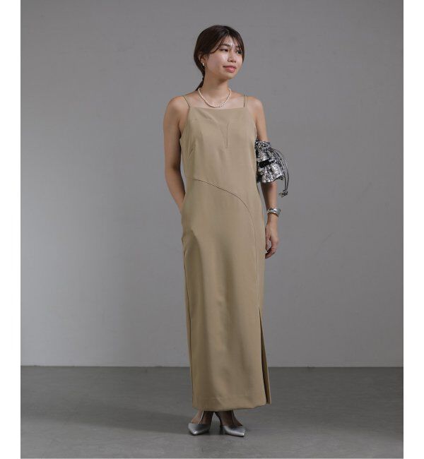  「カッティングカーブドレス」|ドレス|