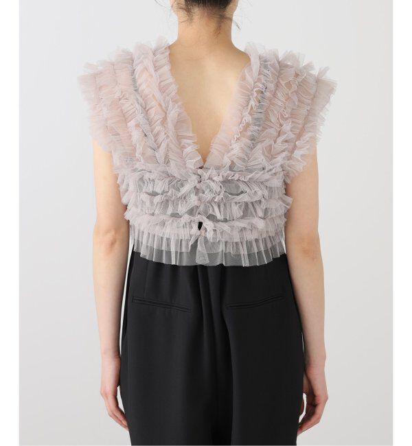  「《追加2》チュールベストオールインワン」|ドレス|