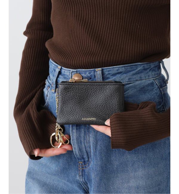  「AULENTTI/オウレンティ レザーフラグメントケース」|キーケース|