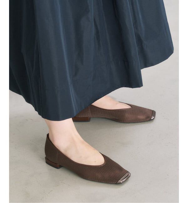  「《追加予約2》スクエアトゥキャップセミシアーフラット」|その他|