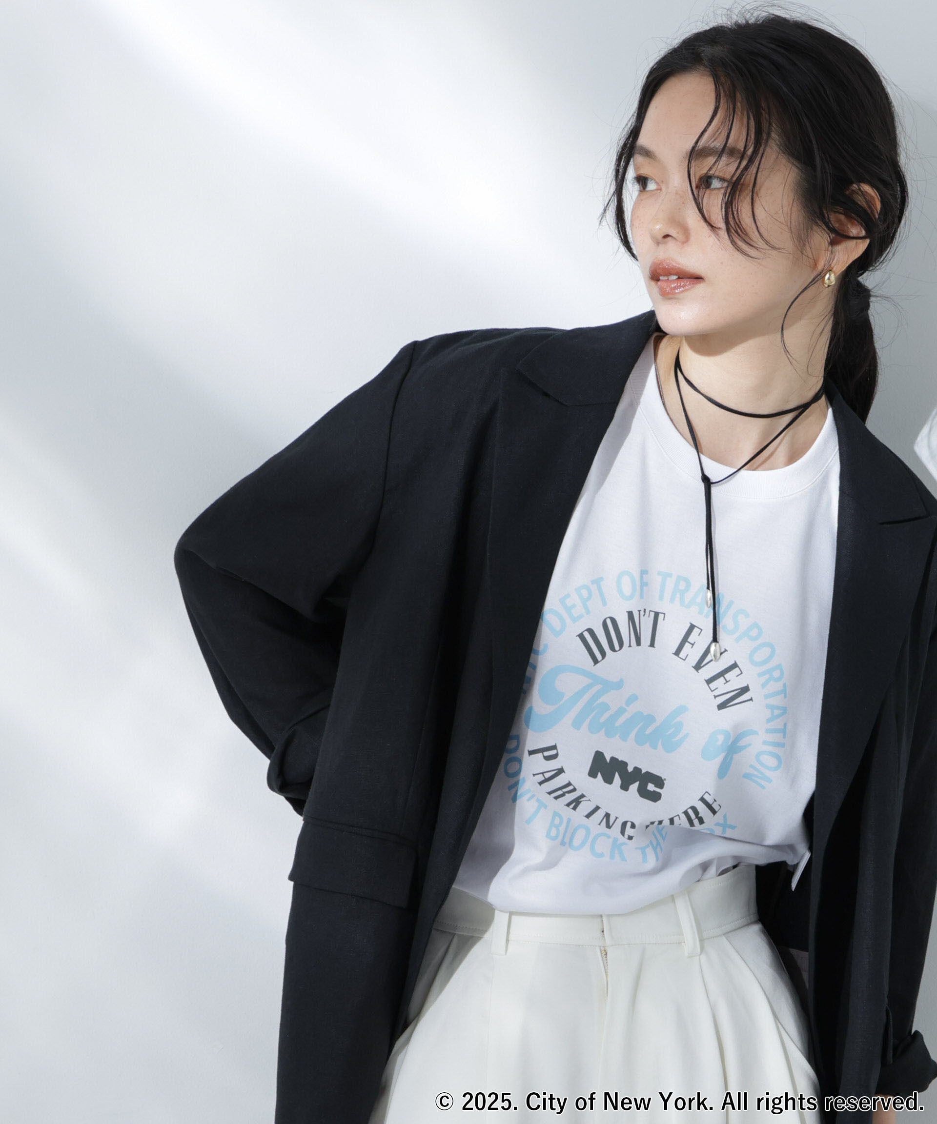 nano･universe「GOOD ROCK SPEED&times;Anti Soaked(R) 汗染み防止 NYC Tシャツ」|Tシャツ・カットソー|パターン1