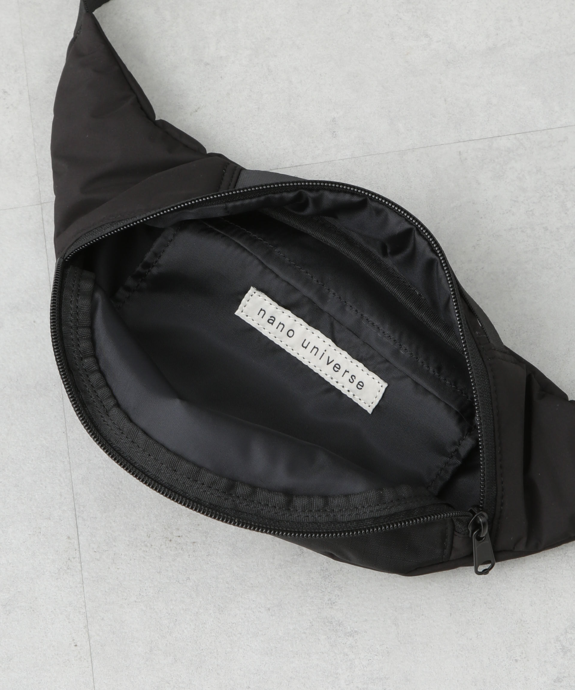 nano･universe「｢NJ/CLUB｣ SML別注ウエストポーチ」|ショルダー・メッセンジャー|