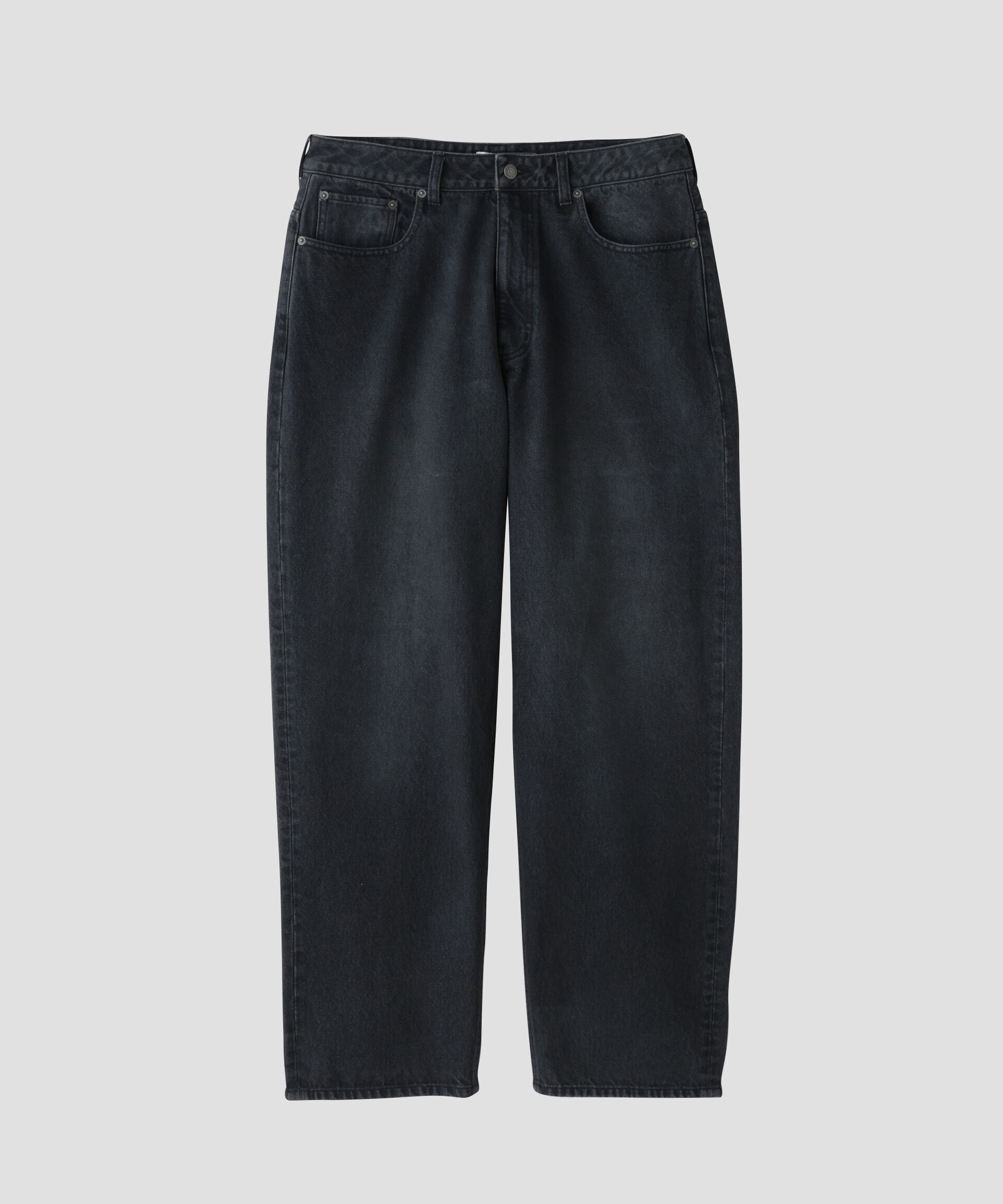  「「HOTEL PALACE」オテルパラス 13ozバイオブリーチルーズシルエットデニムパンツ」|デニム|