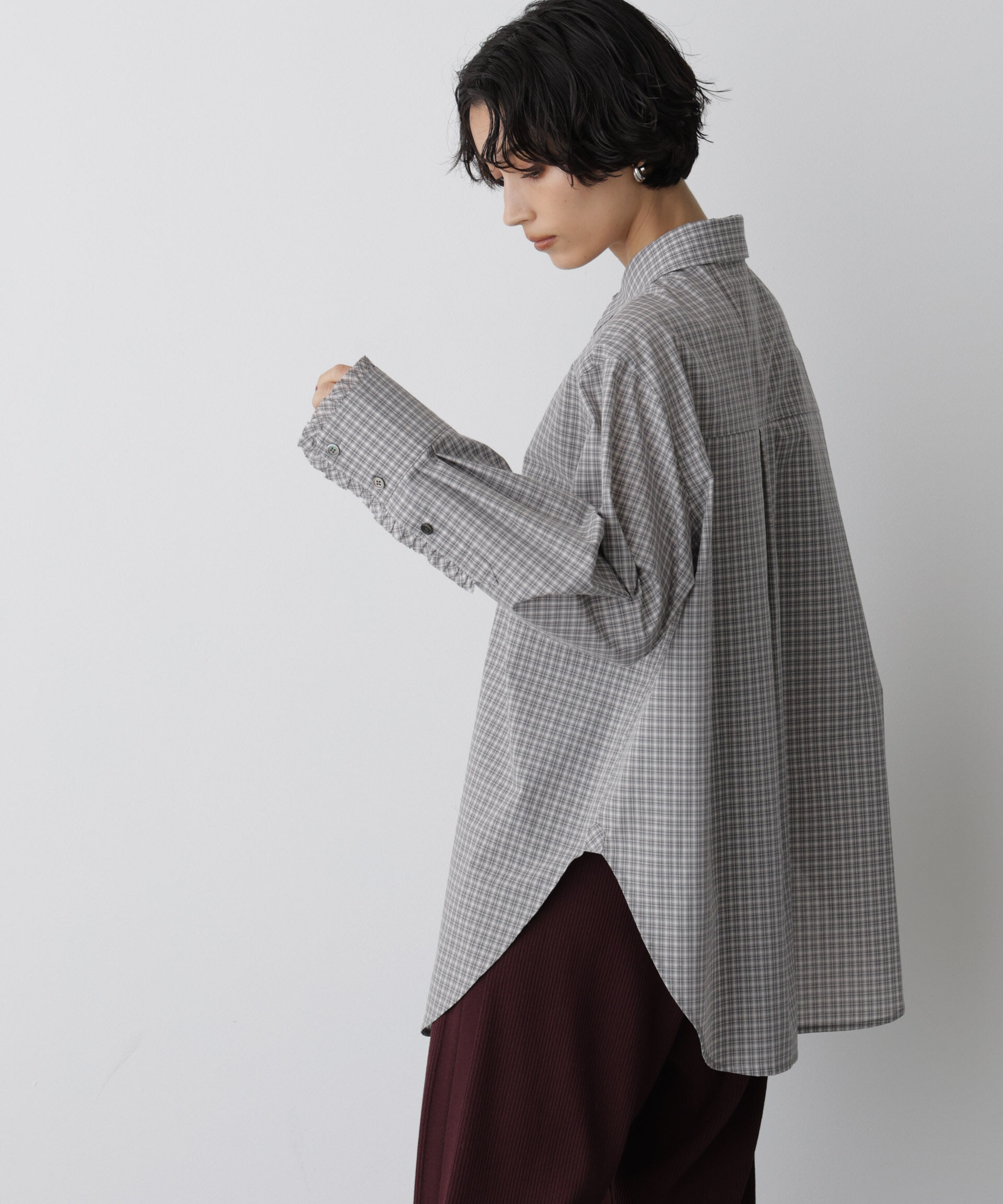  「「STEVELOUR」モダンプレッピーシャツ」|シャツ・ブラウス|