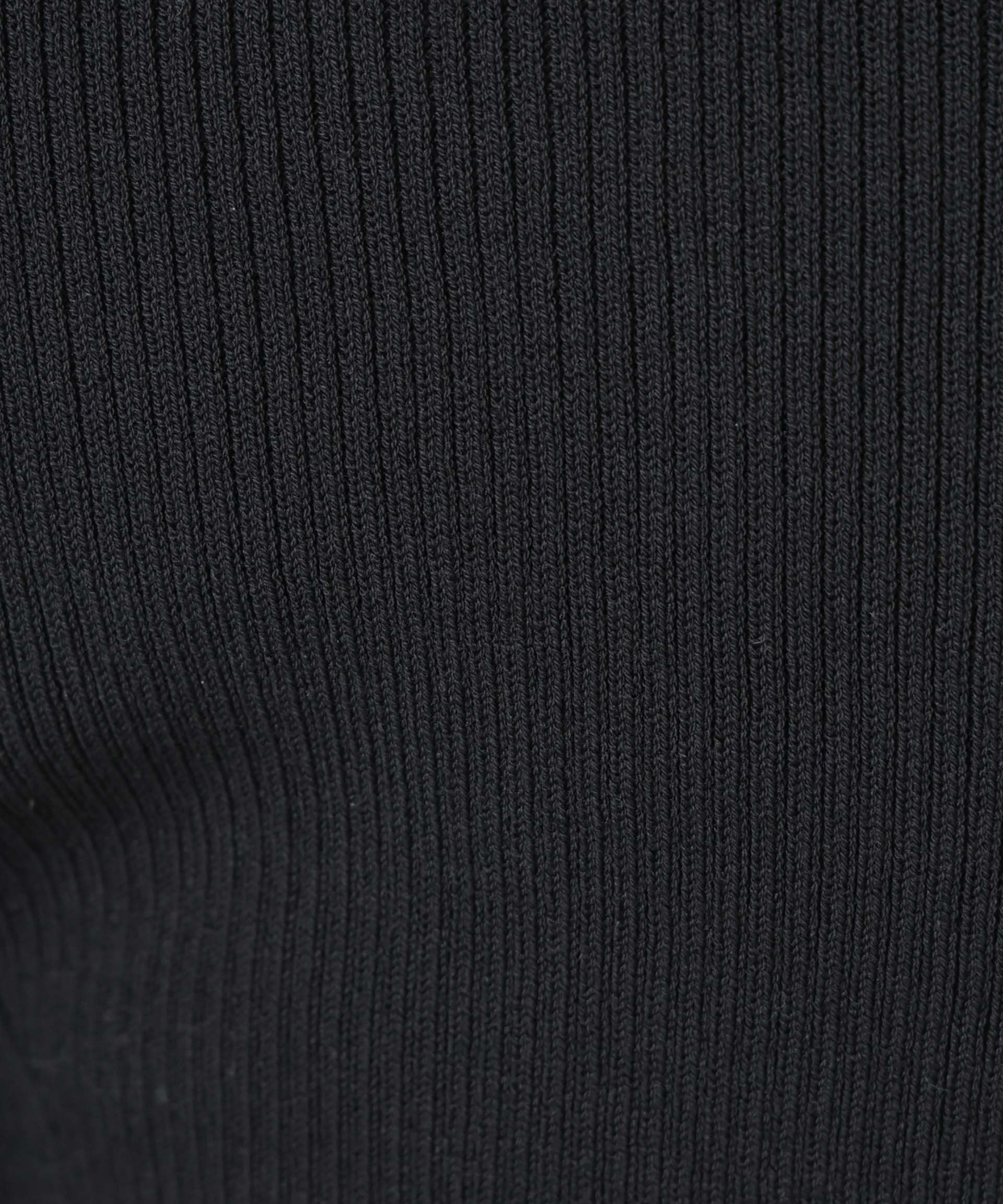 nano･universe「ウォッシャブルハイツイスト五分袖リブニット」|ニット・セーター|